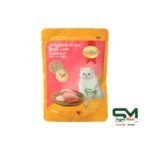SMARTHEART CAT FOOD POUCH CHICKEN WITH RICE AND CARROT 85G