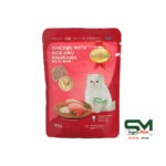 SmartHeart Cat Pouch Chicken with Rice & Kanikama