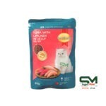 SMARTHEART CAT FOOD POUCH Tuna With Chicken in Jelly