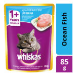 Whiskas Pouch-85g Ocean Fish 1+