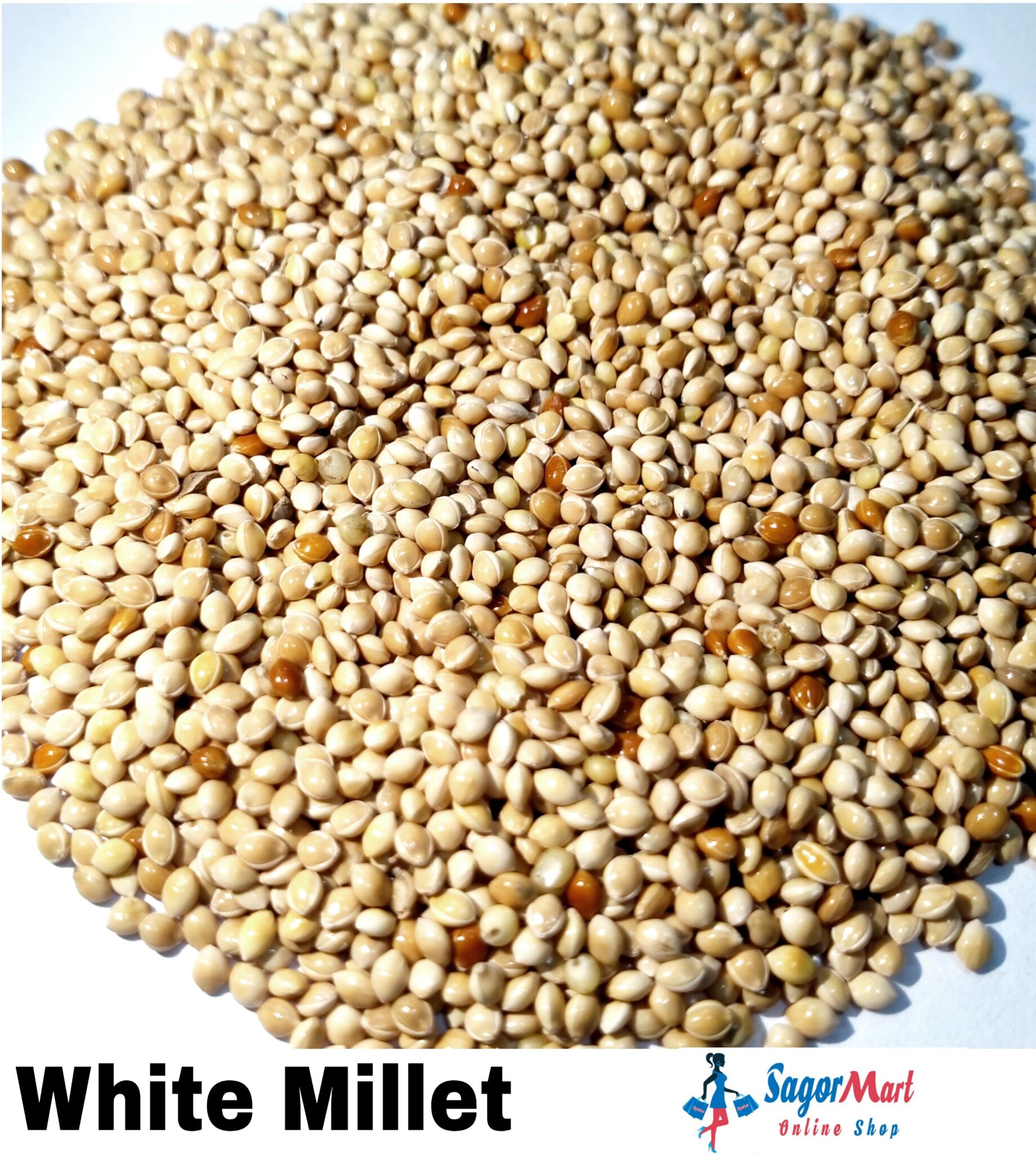 Cream White Millet 1kg Sagor Mart