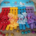 Pet Cats and Puppy Dogs Tie type Collar with Bell