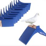 Durable Stand for Bird Pigeon Accessories for Rest Support for Pigeons | Plastic Rest Frame Racing Pigeon Rack Bird Supplies