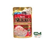 Nekko Pouch Cat Food Tuna Topping Kanikama In Jelly 70gm