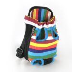 Dog Carriers Fashion Multicolor Travel Dog Bag Backpack