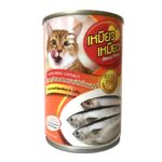 Meow Meow Cat Food Tuna and Sardines in Jelly Cat Food 400g