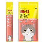 Perfect Companion Me-O Creamy Treats with Salmon for Cats - Pack Of 4