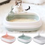 Cat Litter Box Medium Size colorfully