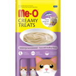 Me-O Creamy Treats Tuna with Scallop Flavor (15gX4)60g