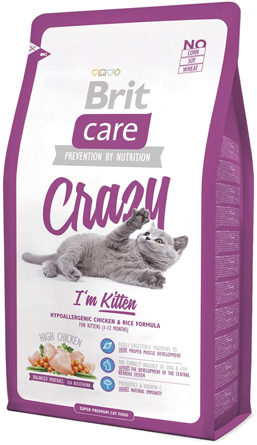Brit Care Cat Food Crazy Kitten 2 kg - Sagor Mart