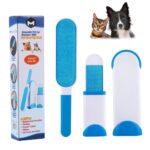 Reusable Pet Fur remover with self cleaning base