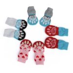 High Quality Non Skid Dog and Cat Socks Colourfull
