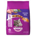 Whiskas Adult (+1 year) Dry Cat Food, Mackerel Flavour, 3kg