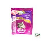 Whiskas Adult (+1 year) Dry Cat Food, Mackerel Flavour, 480g