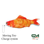Moving fish toy for cat