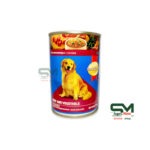 SmartHeart dog can food beef and vegetable