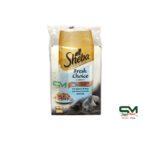 Sheba Fresh Choice in Gravy Fish and Vegetables collection with Salmon and Peas with Tuna and Carrots with Cod 6 pcs 50g