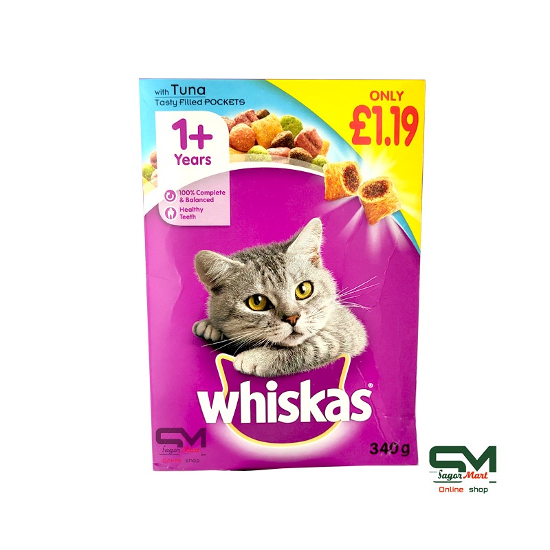 whiskas tasty filled pockets