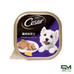 Cesar Chicken & Cheese Pate Tray Dog Food 100g