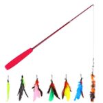 Tease Feather Cat Wand Toy For Cats