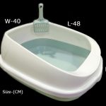 Litter Box With Scooper Colourfully 48Cm