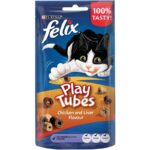 Felix Treats Play Tubes 50g (Chicken and Liver Flavours)