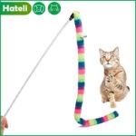 Rainbow Feather Cat Play Toys