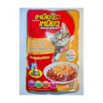 Meow Meow Kitten Pouch Tuna Topping Salmon 85g