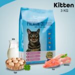 Haisenpet Premium Kitten Chicken,Fish,egg & Milk Flavour Cat Food 3kg
