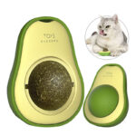 Avocado Wall Ball for Toys with Edible Catnip and Cat Mint