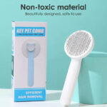 Key Pet Comb Efficient Hair Removal