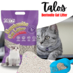 Talos Premium Bentonite Cat Litter 5L Lavender