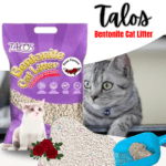Talos Premium Bentonite Cat Litter 5L Rose