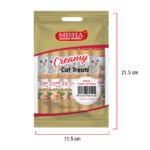 MISHA CREAMY CAT TREATS Chicken & Fish Flavour (6pcsx15g)
