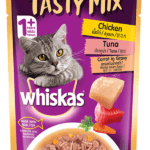 Whiskas Pouch Tasty Mix Chicken Tuna & Carrot 70g