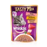 Whiskas Pouch Tasty Mix Tuna Kanikama & Carrot 70g