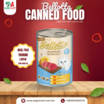 Bellotta Can Real tuna in jelly 400gm