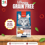Wanpy Grain Free Cat Food Adult Salmon 1.5kg