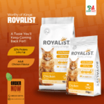 Royalist Adult Dry Cat Food Special Selection with Chicken Flavor I 2kg