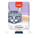 Wanpy Super Premium Chicken And Crab Pouch Cat Wet Food 85g