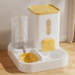 Feeder and Water Dispenser for Indoor Cats Automatic Pet Water Fountain