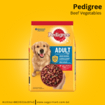 Pedigree Adult Dog Dry Food Beef & Vegetables 3kg