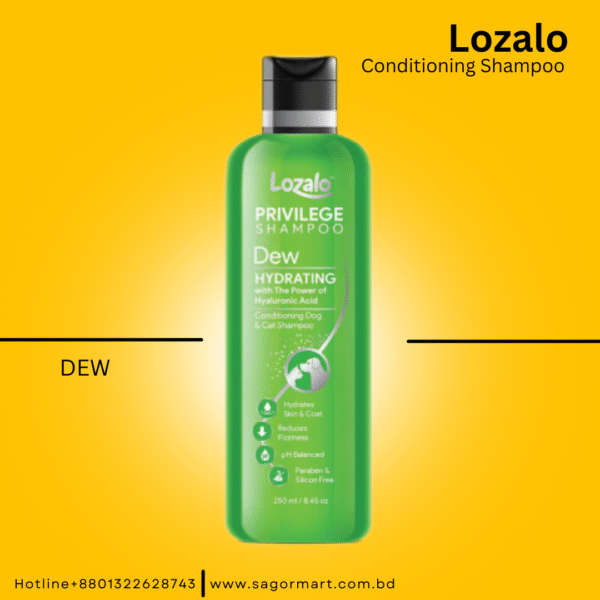 Lozalo Privilege Conditioning Shampoo for Dogs and Cats | DEW 250ml