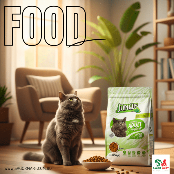 Jungle Adult Catfood Chicken & Fish (1 Year+) 1.5kg