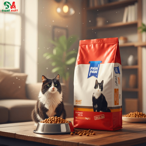 Paw Paw Adult Cat Food with Fish 1kg