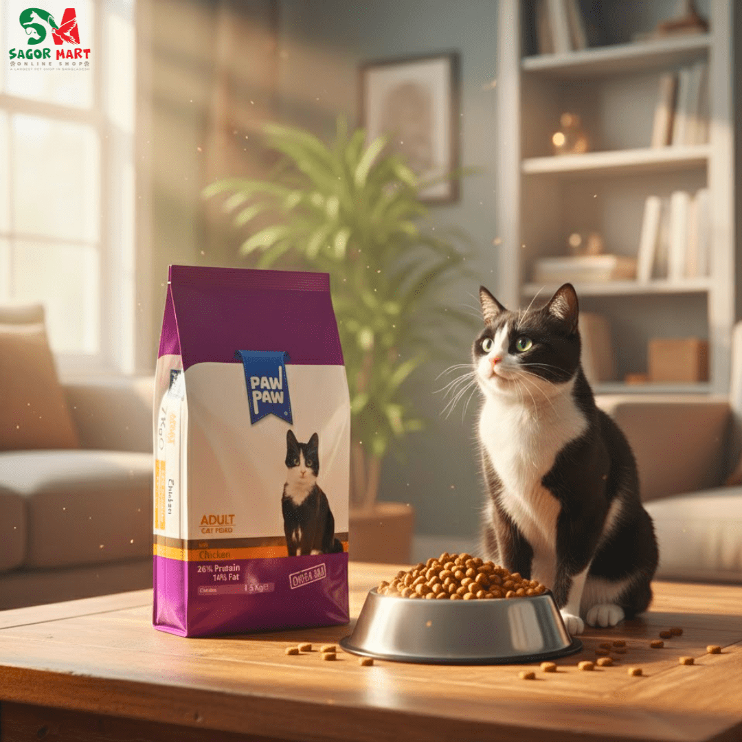 ttt (5) Paw Paw Adult Dry Cat Food Chicken 1kg - Image 1