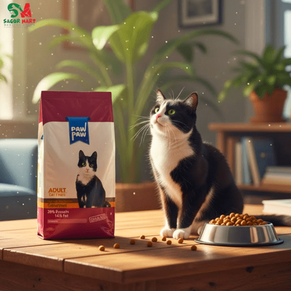 Paw paw Adult Dry Cat Food Gourmet 1kg