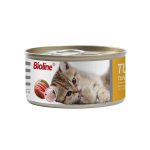 Bioline Can Tuna & Chicken 85g For Cat
