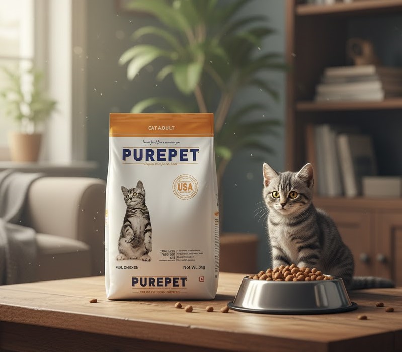 unnamed Purepet Cat Adult Food in Real Chicken 3kg - Image 1