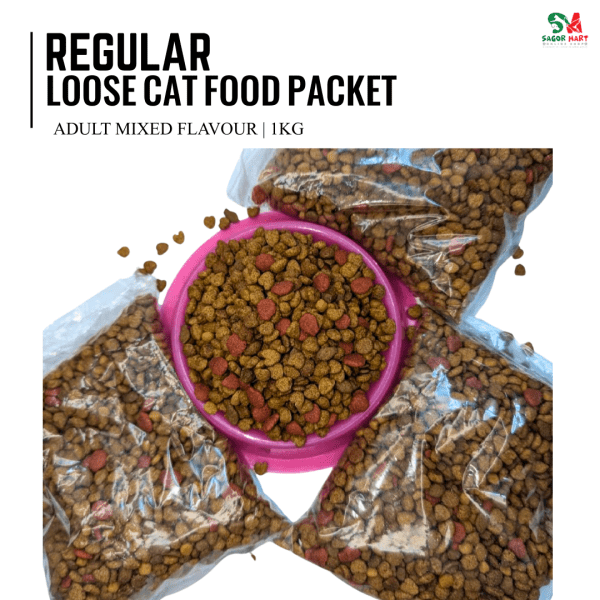 Regular Loose Cat Food 1kg (Mixed Flavour)